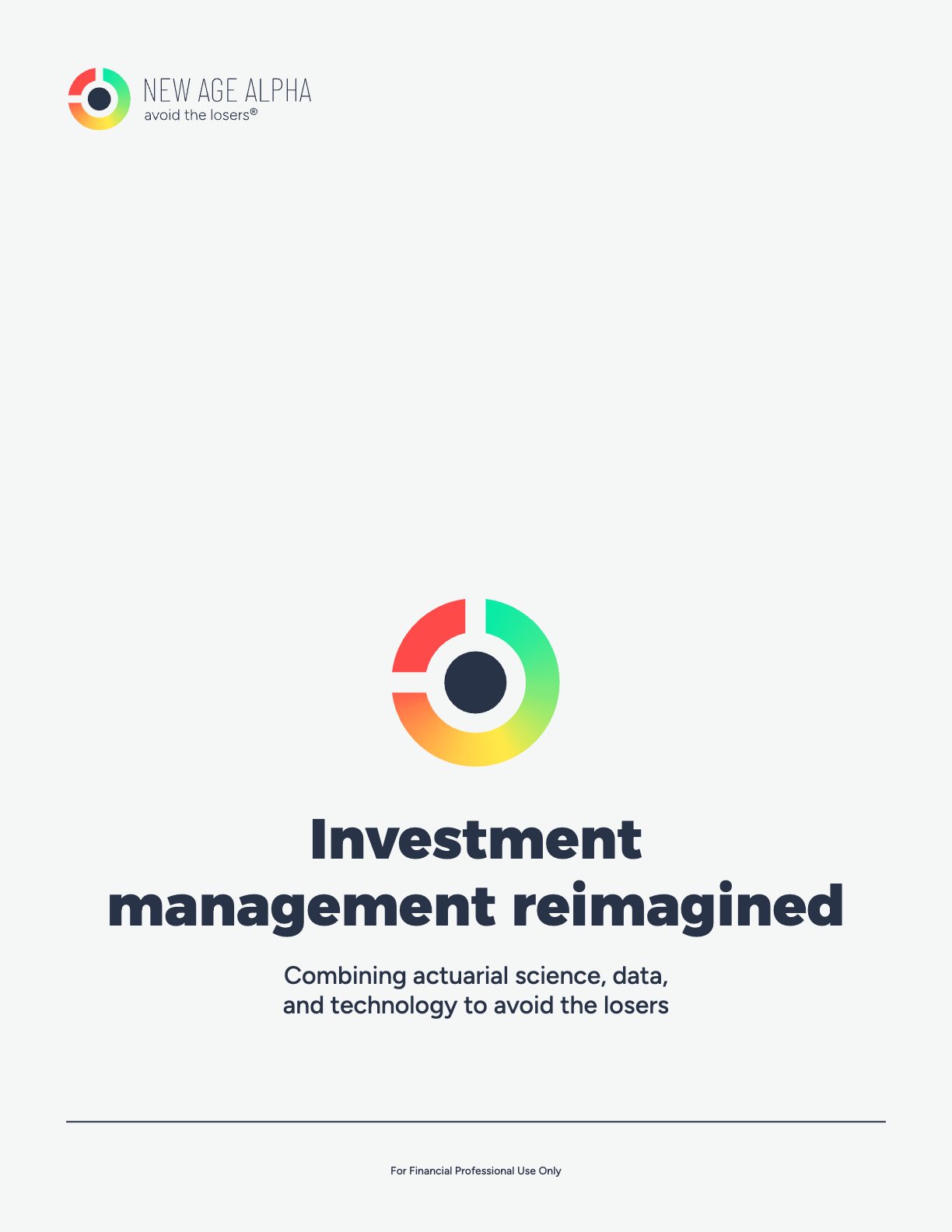 Investment management reimagined — Combining actuarial science, data, and technology to avoid the losers